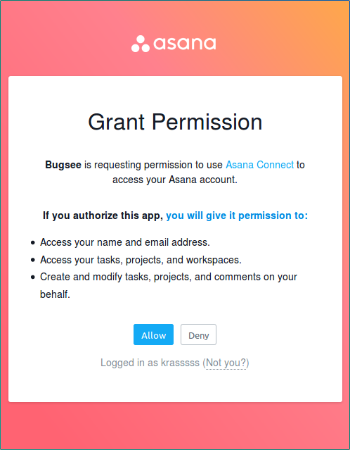 Grant permissions