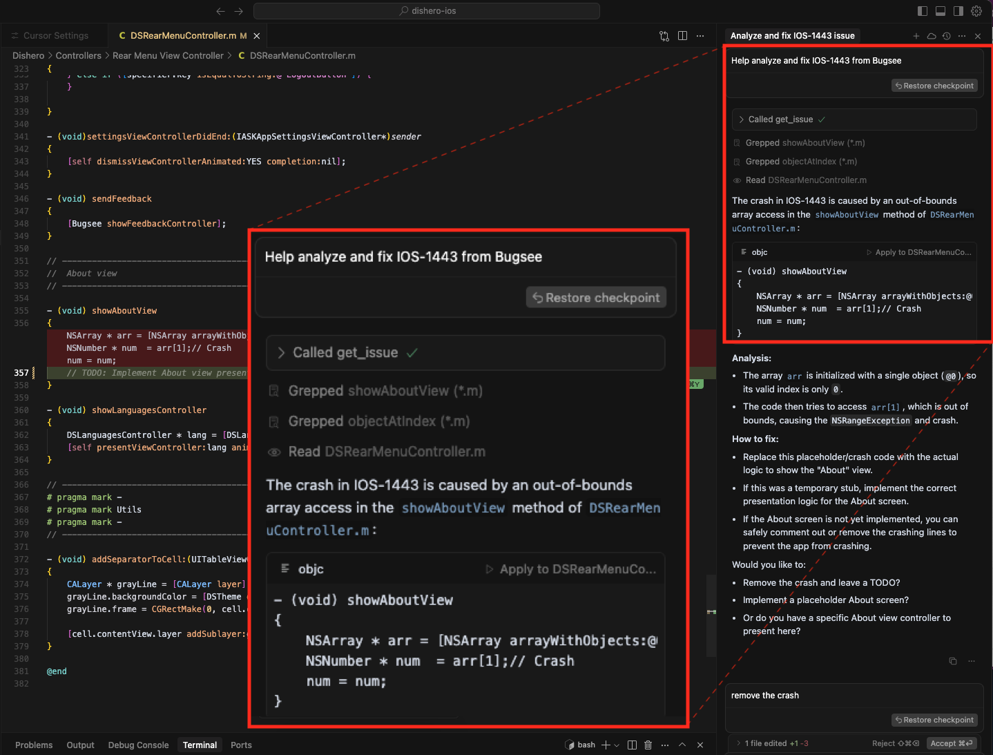 Cursor fix