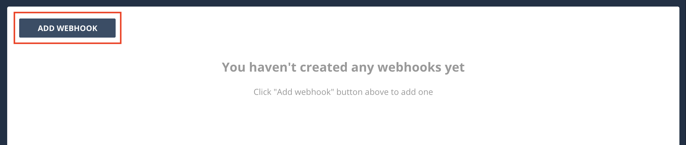 Add webhook